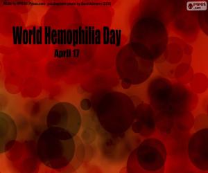 пазл Всемирный день гемофилии